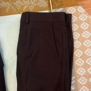 Pin stripe suit pants